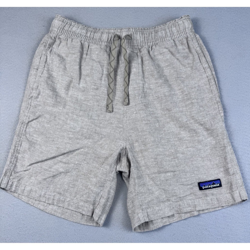 NWOT Patagonia Baggies Hemp Blend Short Men XS Naturals Beige 6" Hiking Outdoor